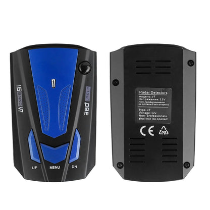 16 Band V7 Speed Safety Voice Alert Car Radar Detector