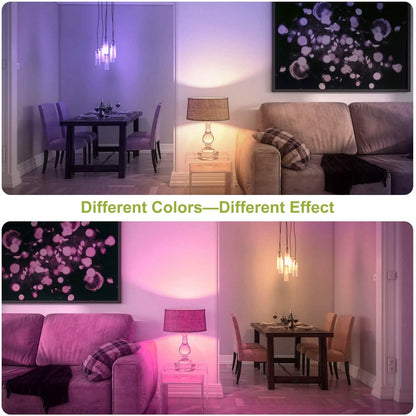 16 Colors Change LED Bulbs E27 3W RGD Dimmable Mood Lighting Lamp
