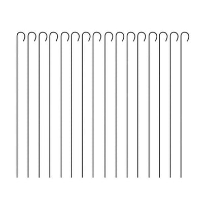 16 Panels Large Indoor Metal Pet Fence