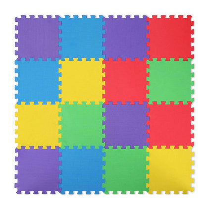 16-Pieces: Kids Puzzle Exercise Play Mat
