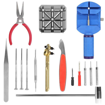 16-Pieces Set: Watch Repair Tool Kit