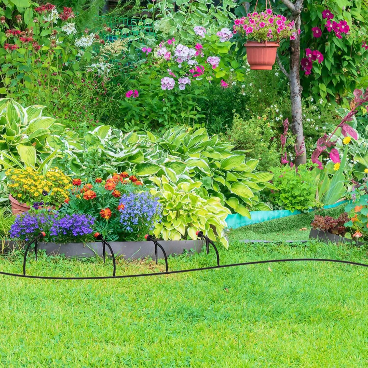 164FT Drip Irrigation Kit Automatic Garden Irrigation System