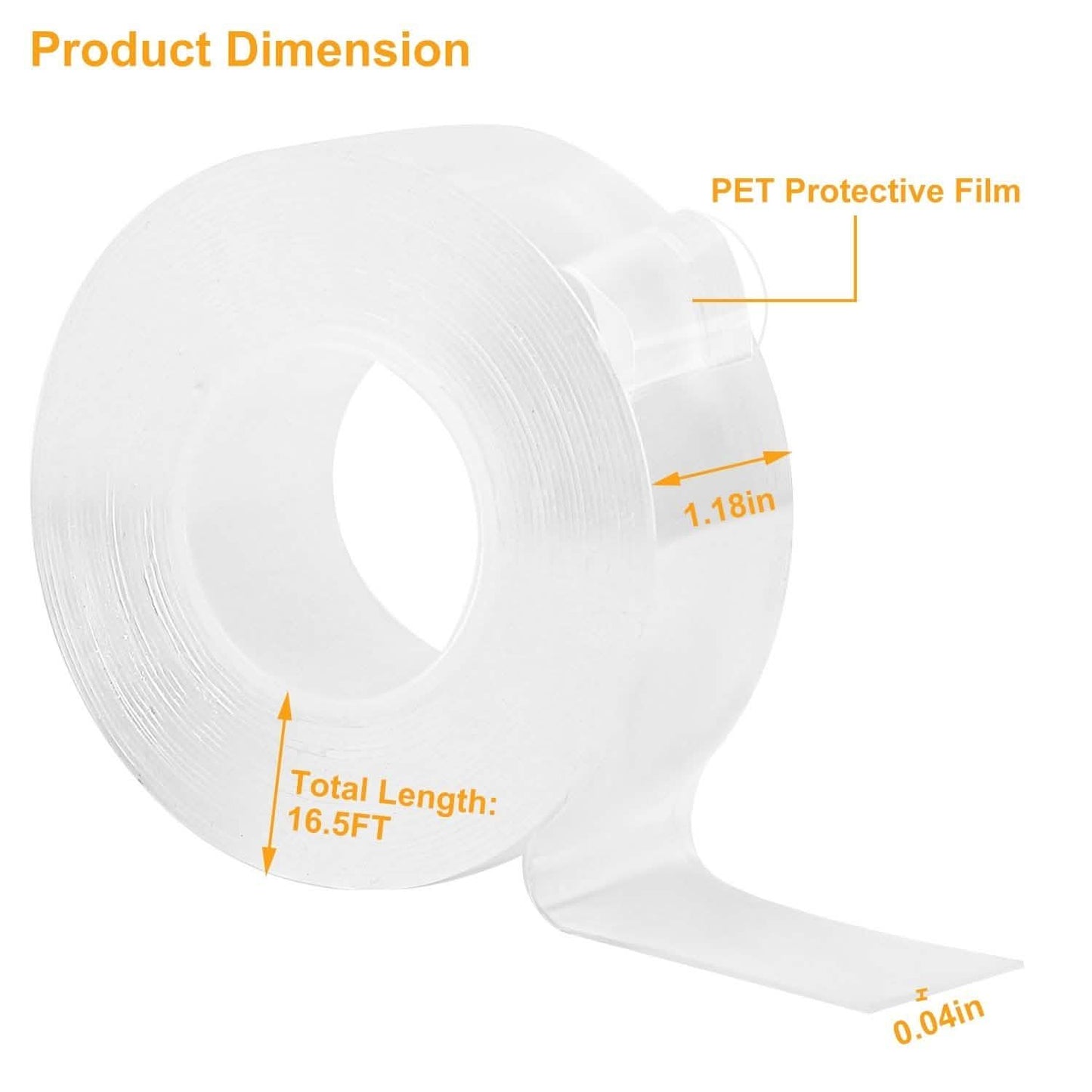 16.5FT Nano Double Sided Adhesive Tape