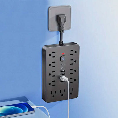 17-in-1 Power Strip with Overload Protection