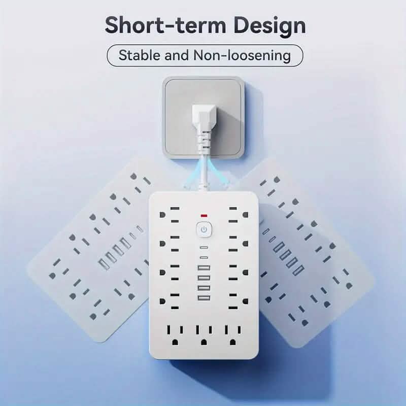 17-in-1 Power Strip with Overload Protection