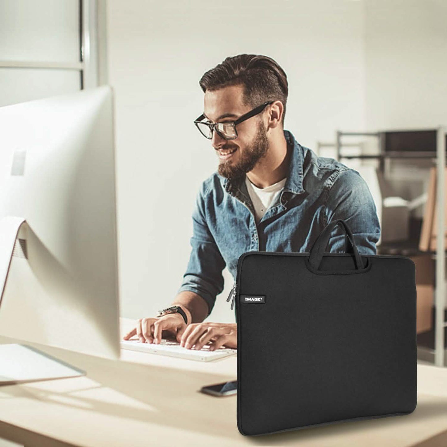 17" Laptop Sleeve Travel Storage Case