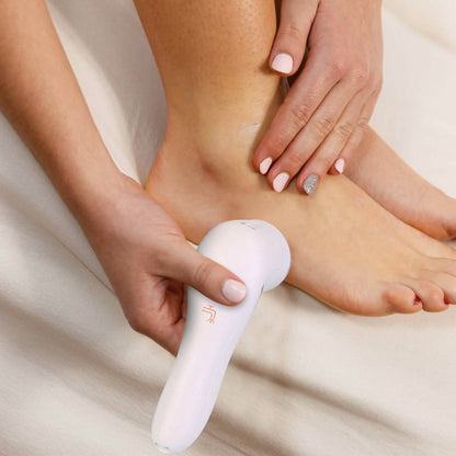 17-Pieces Set: Electric Foot Callus Remover with Vacuum Foot Grinder Rechargeable