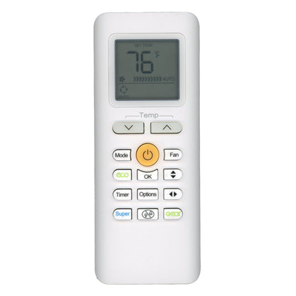 Midea RG70E/BGEFU1 Air Conditioner Remote Control - 17317000A50553