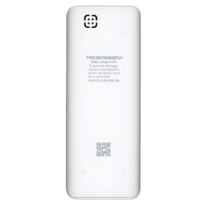 Midea RG70E/BGEFU1 Air Conditioner Remote Control - 17317000A50553