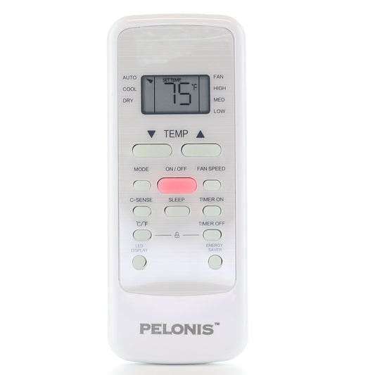 PELONIS RG51G(1)/CEFU1 Window Air Conditioner Remote Control | LCD Screen | Thermostatic - 17317000A59932