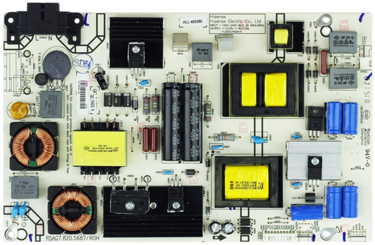 173562 Hisense Power Supply, RSAG7.820.568/ROH, HLL-4855WI, 50H5GB