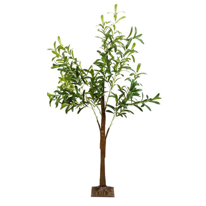 180-Pieces LED Beads Lighted Olive Tree with Warm Light with Remote 8 Lighting Modes 10 Adjustable Brightness