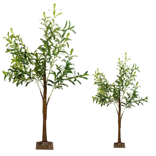 180-Pieces LED Beads Lighted Olive Tree with Warm Light with Remote 8 Lighting Modes 10 Adjustable Brightness