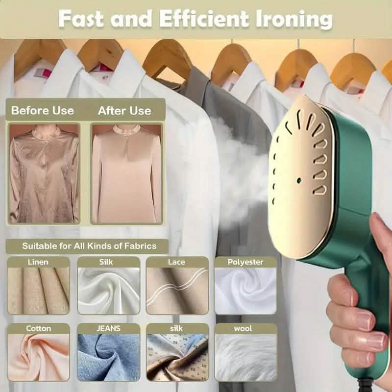180° Rotating Mini Portable Folding Steam Iron