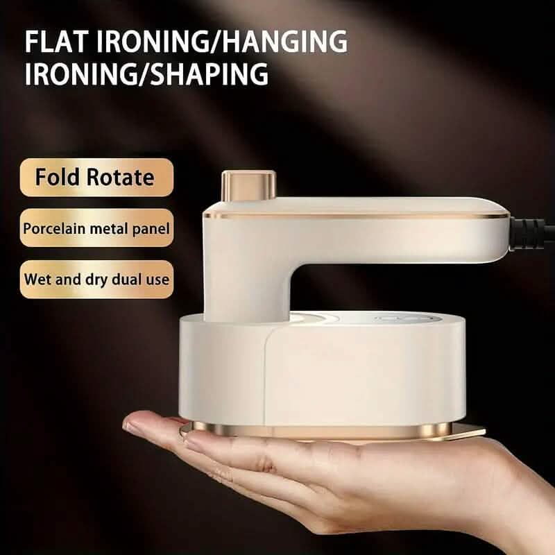 180° Rotating Mini Portable Folding Steam Iron