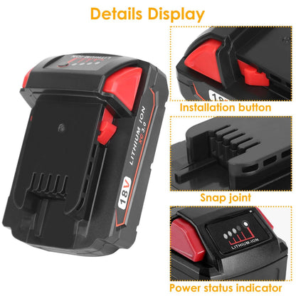 18V Battery Replacement Compatible with Milwaukee M18 Cordless Power Tool