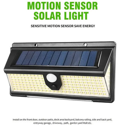 190 LED Upgrading Solar Light Wall
