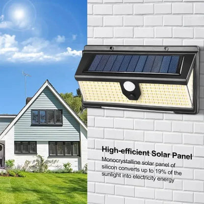 190 LED Upgrading Solar Light Wall