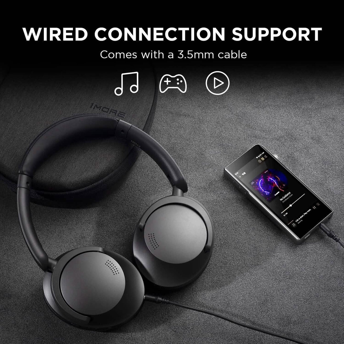 1MORE SonoFlow Active Noise Cancelling Headphones  (Refurbished)