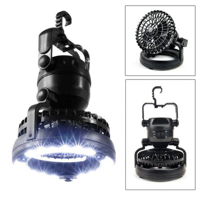 2-in-1 18 LED Camping Light and Ceiling Fan