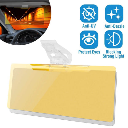 2-in-1 Anti-Glare Auto Sun Visor