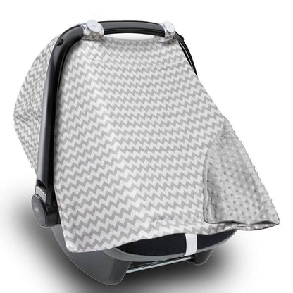 2-in-1 Baby Blanket Car Seat Cover and Nursing Blanket