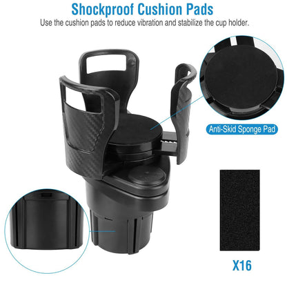 2-in-1 Car Cup Holder Extender