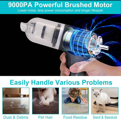2-in-1 Cordless Vacuum Cleaner Compressed Air Duster
