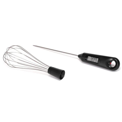 2-in-1 Instant Read Food Thermometer and Egg Whisk