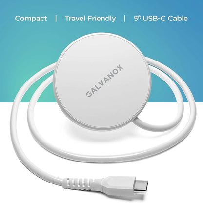 2-in-1 Magnetic Wireless Charger for Both Apple Watch and iPhone