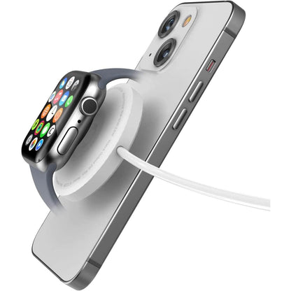 2-in-1 Magnetic Wireless Charger for Both Apple Watch and iPhone