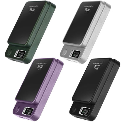 2-in-1 Magnetic Wireless Power Bank 10000mAh PD20W Fast Charger Mag Safe