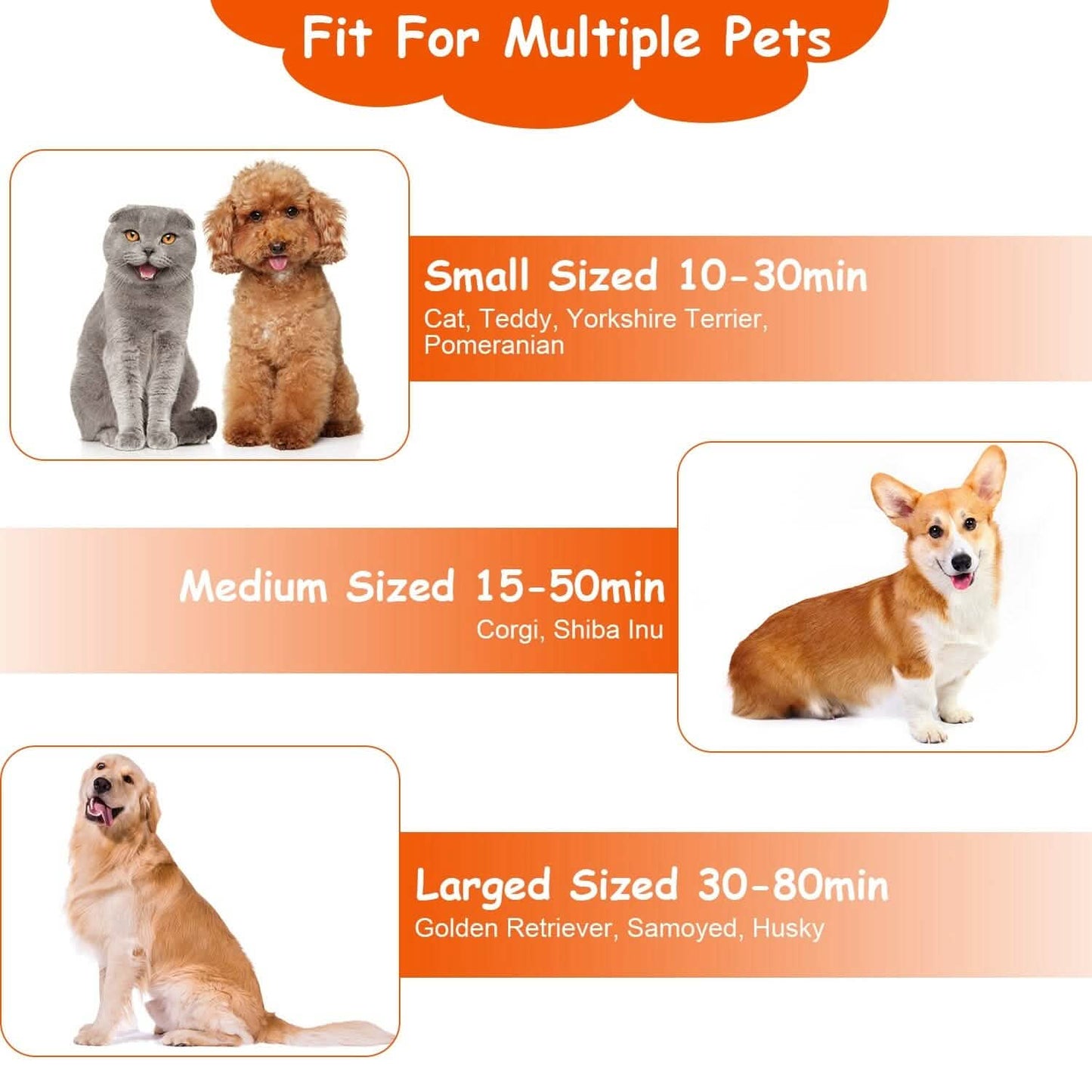 2-in-1 Multifunctional Pet Grooming Hair Dryer