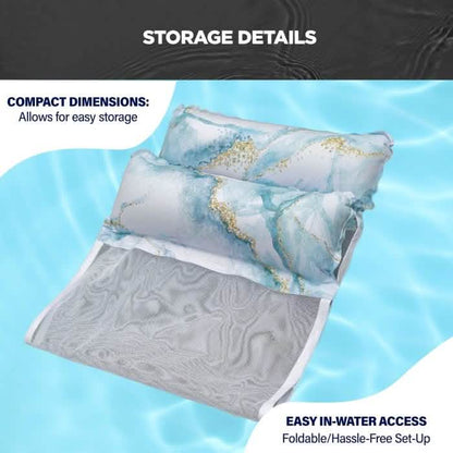 2-in-1 Pool Hammock  Lounger and Chair