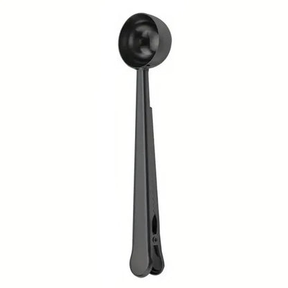 2-in-1 Stainless Steel Coffee Spoon and Sealing Clip