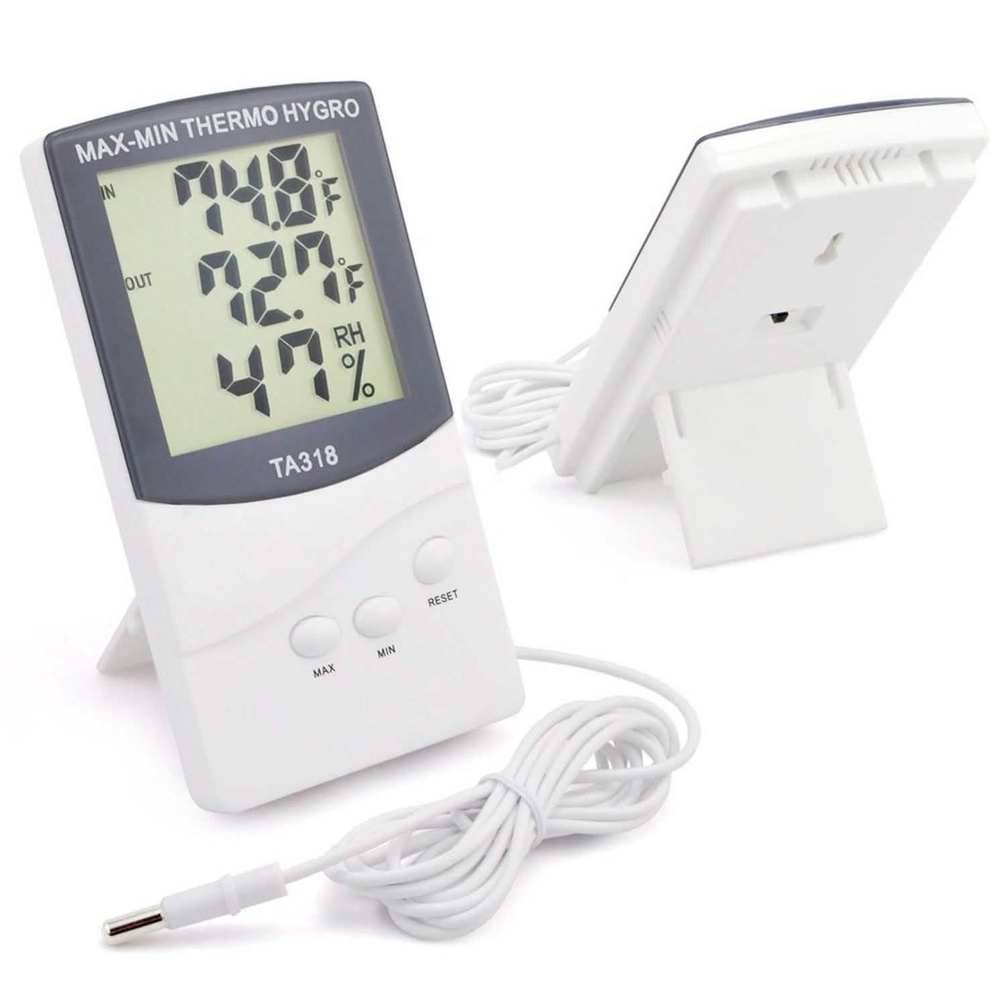 2-in-1 Thermometer and Hygrometer