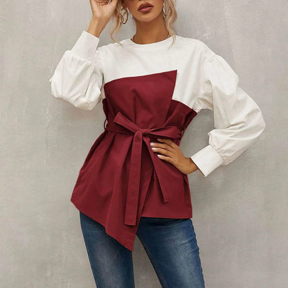 2-in-1 Top Keyhole Back Belted