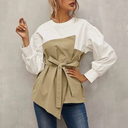 2-in-1 Top Keyhole Back Belted