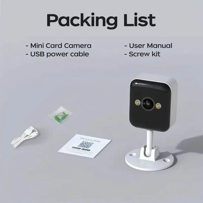 2-Pack: 1080P FHD Wireless Surveillance Camera, Full-Color Night Vision, Two-Way Voice & More