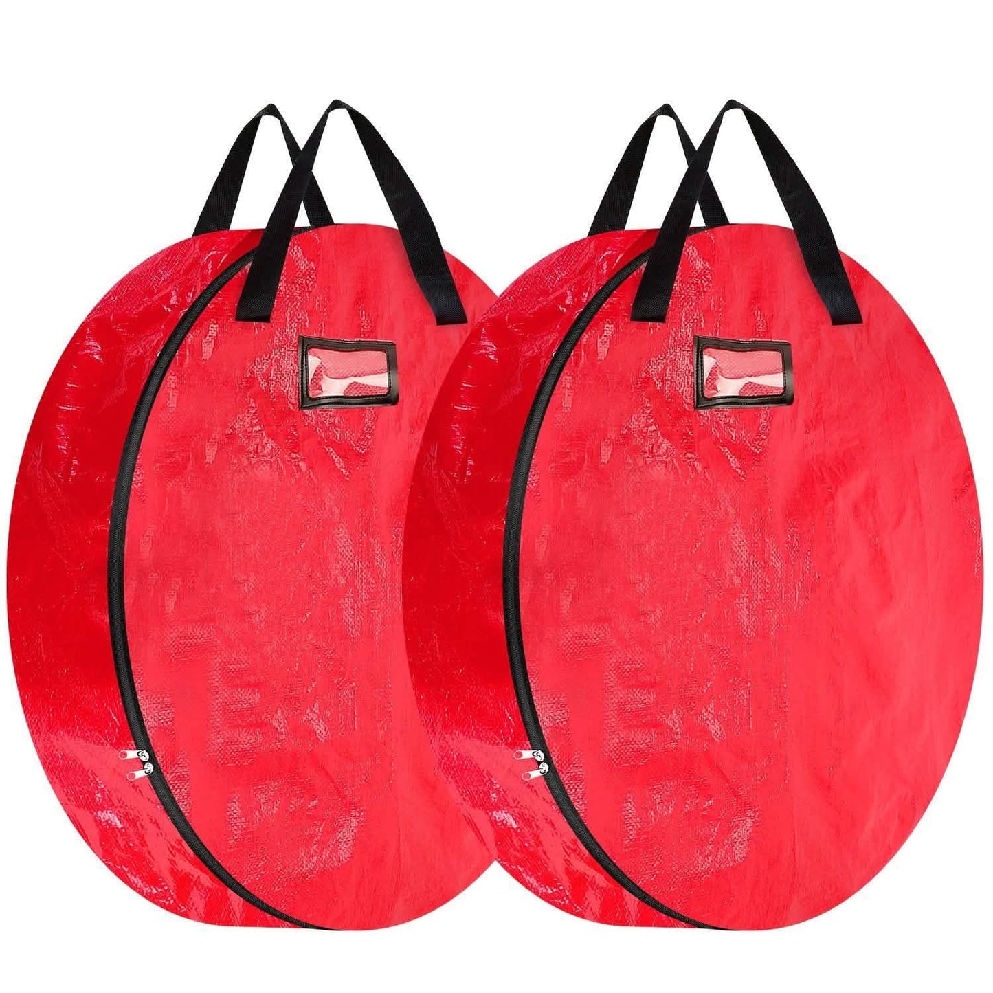 2-Pack: 30" Christmas Wreath Storage Bag 88L
