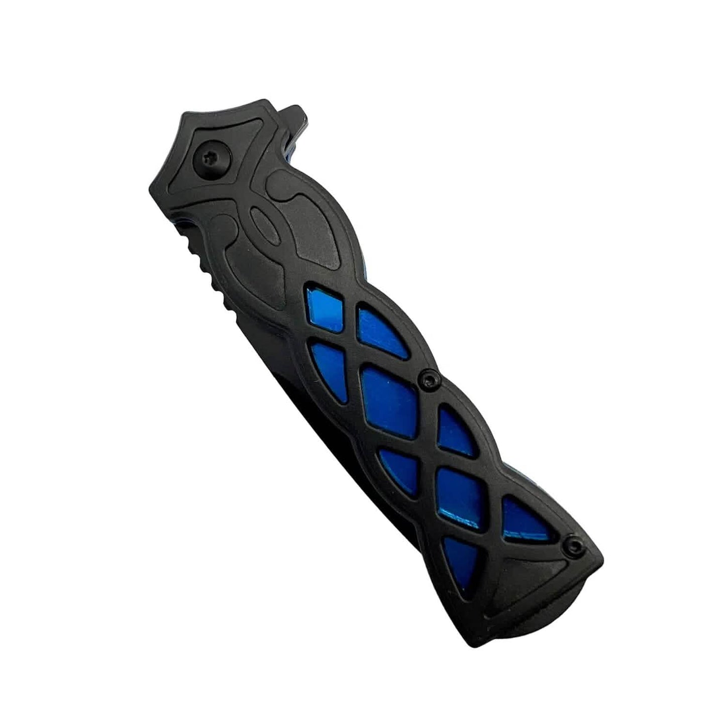 2-Pack: 3.75" Weave Pattern Knife with ABS Handle