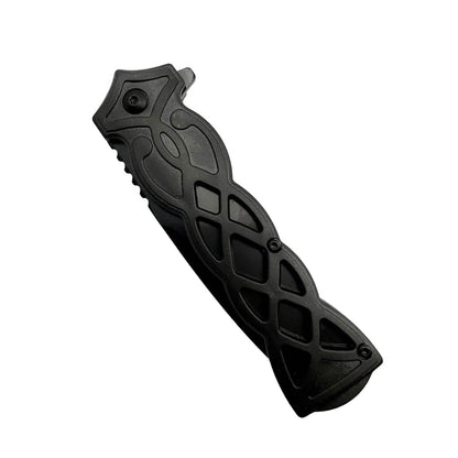 2-Pack: 3.75" Weave Pattern Knife with ABS Handle