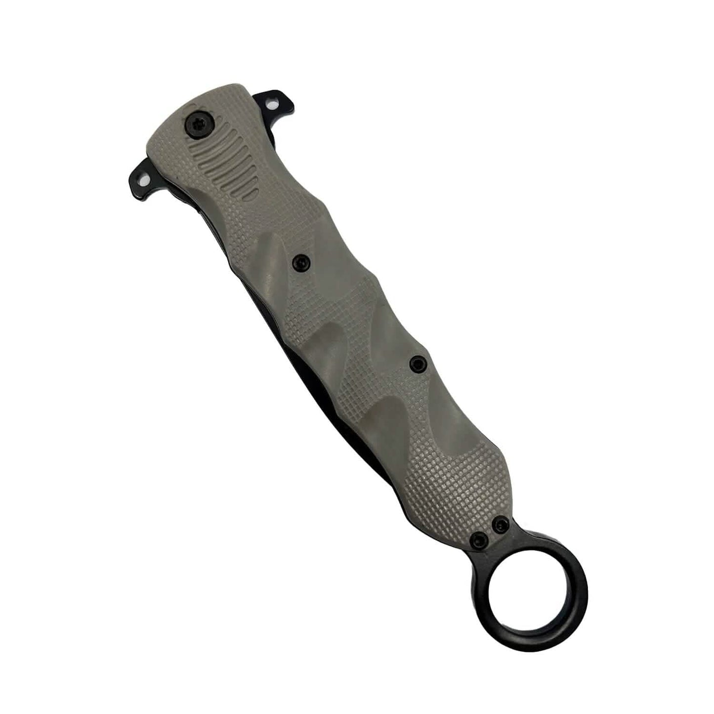 2-Pack: 6" Finger Loop Knife with ABS Handle