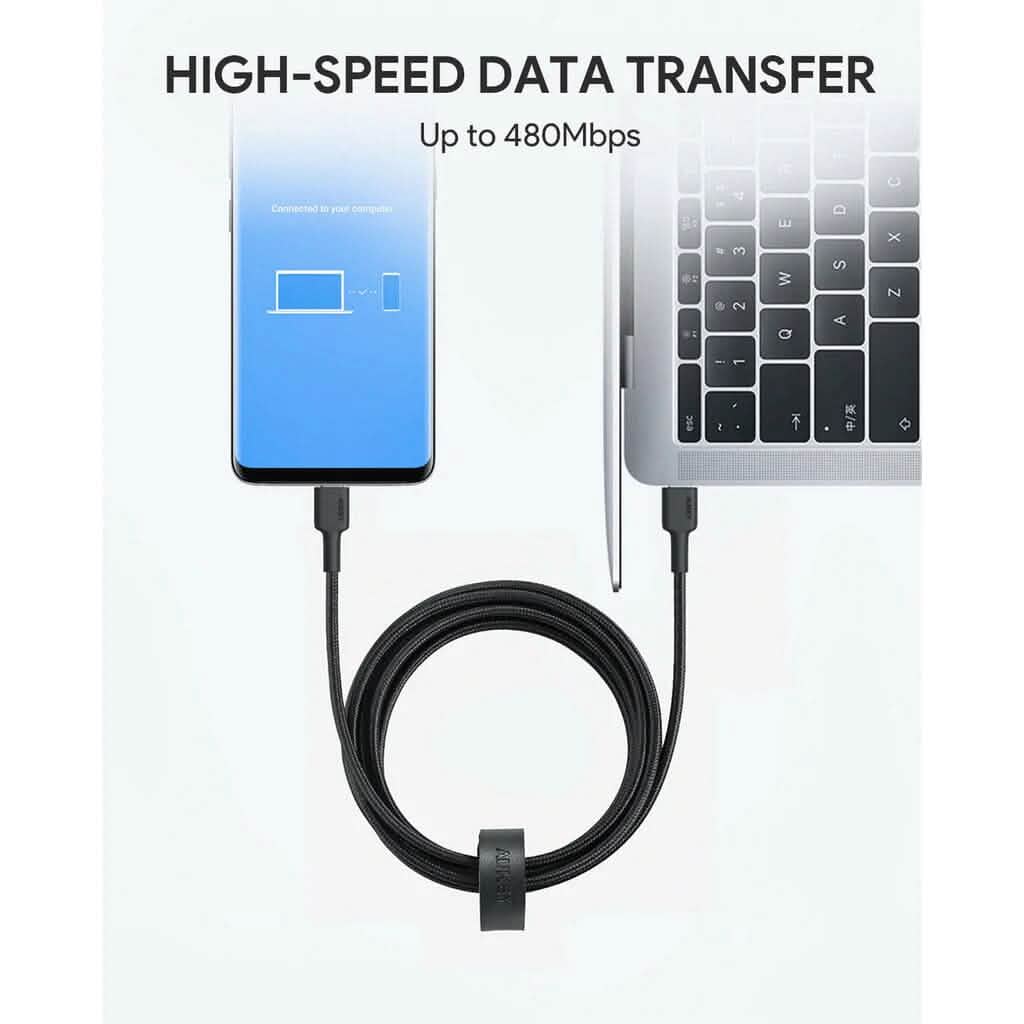 2-Pack: 6.6ft CB-CD28 USB C Cable USB C to USB C Cable