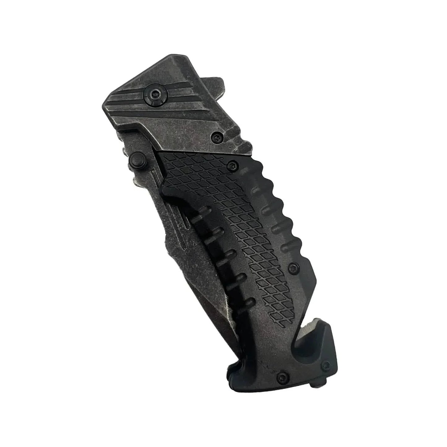 2-Pack: 7.10" Stonewashed Spring Assisted Knife