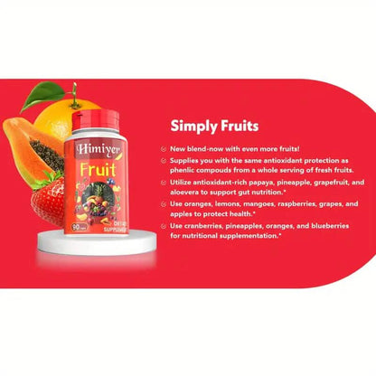 2-Pack: 90-Day Fruit and Veggie Supplements Bundle