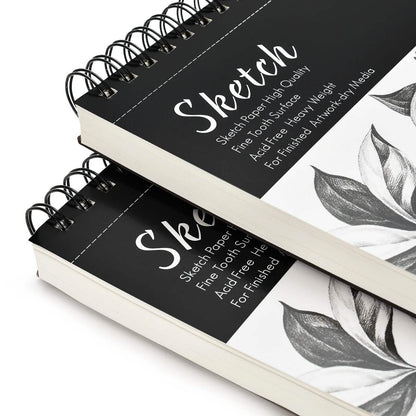 2-Pack: 9X12" 100 Sheets Spiral Sketch Pad