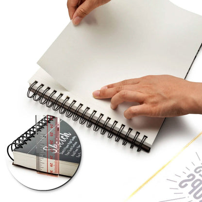 2-Pack: 9X12" 100 Sheets Spiral Sketch Pad