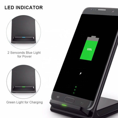 2-Pack: Adjustable Qi Device Wireless Rapid Charger