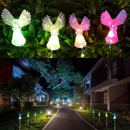 2-Pack: Angel Solar Garden Lights